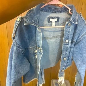 forever 21 jean jacket .